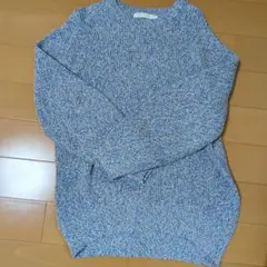 AMERICAN HOLIC 青系ニットセーター L