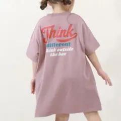 デビロック ビックシルエット バックプリント 半袖ワンピースのサムネイル