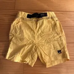 ミキハウス　DOUBLE.B イエロー ハーフパンツ