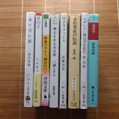 本屋大賞ノミネート作 文庫本 訳あり 8冊セット まとめ売り