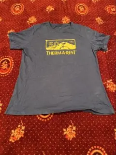 THERMAREST 50周年記念 Tシャツ ブルー　36