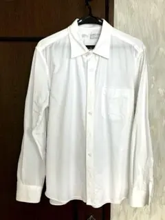 【無印良品】 洗いざらいオックスボタンダウン　白 Ｌサイズ