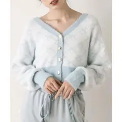 OLIVE des OLIVEモノグラムニット