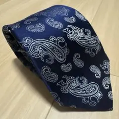 試着のみ】Paul Smith ネクタイ ペイズリー 高級シルク ジャガード
