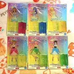 アイカツ スタンド付きアクリルプレート ルミナス ぽわぽわプリリン 全6種セット