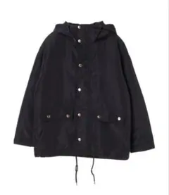 earth music&ecologyボアライナー付きマウンテンパーカーネイビー