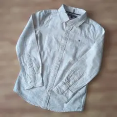 TOMMY HILFIGER 長袖ボタンシャツ　128cm