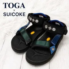 TOGA PULLA ×スイコックメタルバックル サンダル ブラック - メルカリ