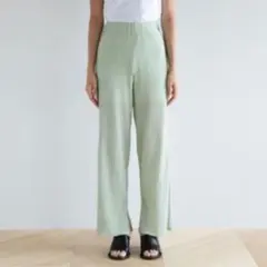 ギンガムcrapeストレートパンツのサムネイル