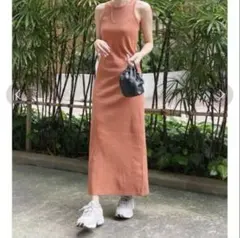 Ungrid オーガビッツアメスリテレコフィットワンピース　F