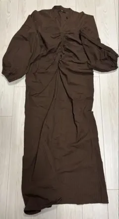 Kastane ロングワンピース ブラウン