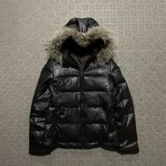 Y2K N2B OPIUM 短丈 フライト ボンバージャケット ファーフード68