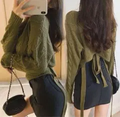 バッグストラップニット