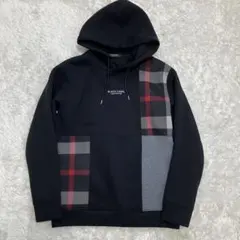 美品✨ ブラックレーベル クレストブリッジ パーカー 黒 M