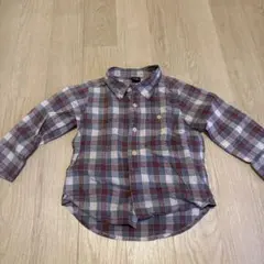 babyGap チェック柄 長袖シャツ 3歳用