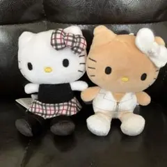 ハローキティ マスコット　XOXOギャル　ぬいぐるみ 2体セット
