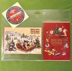 ディズニー　クリスマス　2025 ポストカード