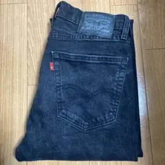Levi's リーバイス 505 ブラックデニム W30 L32 黒 サークルR