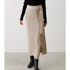 AZUL by moussy ニットスカート