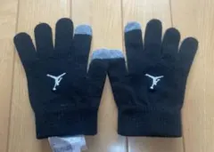 JORDAN ジャンプマン ニットグローブ 手袋 ブラック
