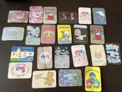 値下げセール中　　平成レトロ　平成女児　フレークシール　サンリオ　22枚