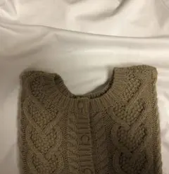 2WAYケーブルカーディガン（元値¥7700）