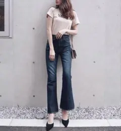riendaリエンダ ♡ フレアJ/W DENIM PT