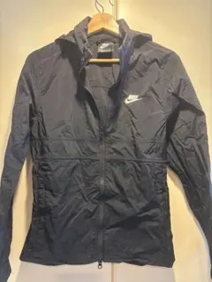 Nike フード付きナイロンジャケット S 黒