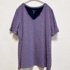 美品ADDITION ELLE Silhouette 【2X】VネックTシャツ