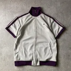 00s VANS バンズ トラックジャケット グレー パープル スケーター 古着のサムネイル