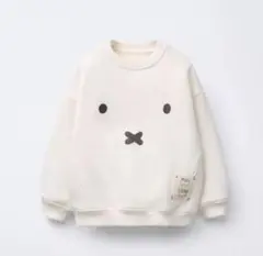 ZARA ベビー 新品 スウェットトレーナー 116 ミッフィー 刺繍