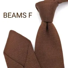 極美品】Ascot／BEAMS F別注品／シルクニットソリッドタイ／パープル