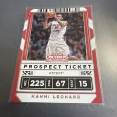 Kawhi Leonard 2020 Panini Contenders