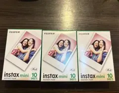 FUJIFILM instax mini インスタントフィルム 3パック