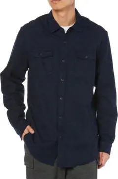 フランネルシャツ 2ポケット レギュラーフィット 長袖 メンズ