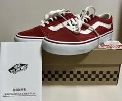 新品　VANS OLD SKOOL DX T.RED