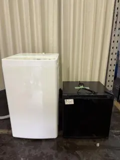 ⭕️無料配達範囲を確認下さい⭕️AQUA冷蔵庫とHITACHI洗濯機7キロ