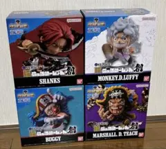 にふぉるめーしょん創4体セット⭐︎ルフィ⭐︎シャンクス⭐︎バギー⭐︎ティーチ