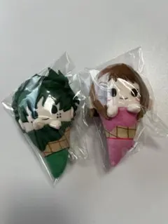 ヒロアカ アイスたぴぬい 緑谷出久 麗日お茶子