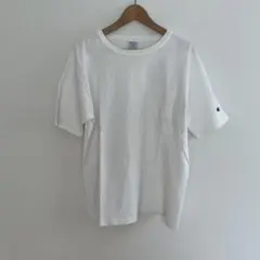 Champion T1011 ホワイト Tシャツ L