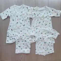 即購入OK♡ミキハウス　ベビー肌着4枚セット