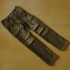 コーデュロイカーゴパンツ ブラウン