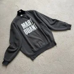 MARY QUANT × PUBLUX ☆レースロゴスウェット　裏起毛のサムネイル