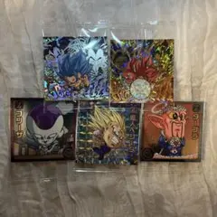 ドラゴンボール 超戦士シールウエハース超 融合と合体の超越者5枚セット