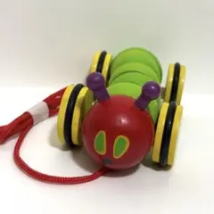 はらぺこあおむし 木製 おもちゃ オモチャ 散歩 エリックカール 知育