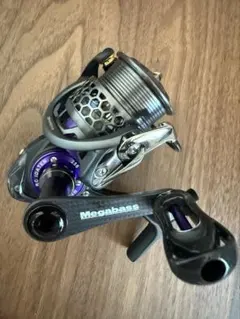 希少廃盤美品メガバス リン ブラックジャングル L レフトハンドル モノブロック 希少廃盤美品メガバス リン ブラックジャングル L レフト