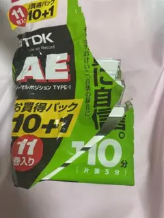 TDK AE 120分 カセットテープ ノーマルポジション - メルカリ