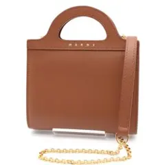 MARNI トロピカリア チェーンウォレット コンパクトウォレット ブラウンのサムネイル