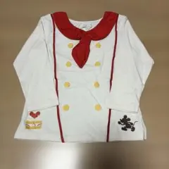 新品 ディズニー ミッキー なりきり 長袖 Tシャツ 100cm