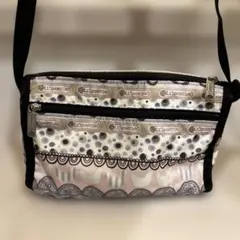 LeSportsac ショルダーバッグ ドット レース